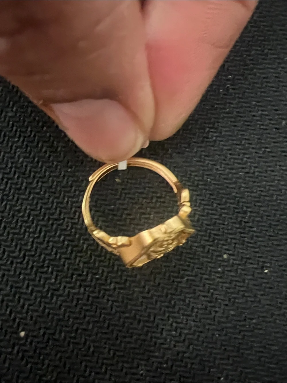 Adjustable.Little Mermaid Gold-Tone Ring  - Women Jewelry